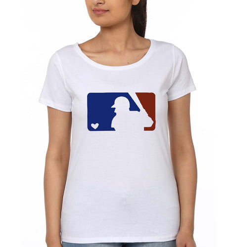 Baseball T-Shirt for Women-White-Ektarfa.online