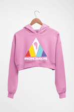 Load image into Gallery viewer, Imagine Dragons Crop HOODIE FOR WOMEN-Light Baby Pink-Ektarfa.online
