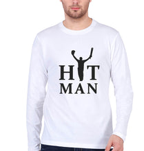 Load image into Gallery viewer, Rohit Sharma Full Sleeves T-Shirt for Men-White-Ektarfa.online
