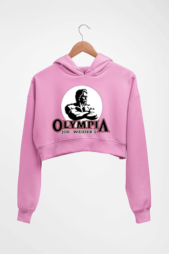 Olympia Crop HOODIE FOR WOMEN-Light Baby Pink-Ektarfa.online