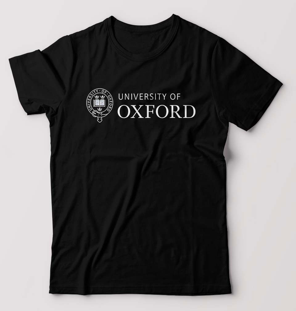 University of Oxford T-Shirt for Men-Black-Ektarfa.online