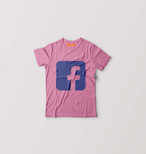 Load image into Gallery viewer, Facebook Kids T-Shirt for Boy/Girl-Pink-Ektarfa.online

