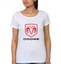 Load image into Gallery viewer, Dodge T-Shirt for Women-White-Ektarfa.online
