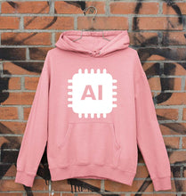 Load image into Gallery viewer, Artificial intelligence (AI) Unisex Hoodie for Men/Women-Light Pink-Ektarfa.online
