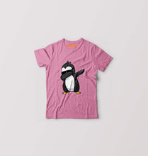 Load image into Gallery viewer, Dab Penguin Kids T-Shirt for Boy/Girl-Pink-Ektarfa.online
