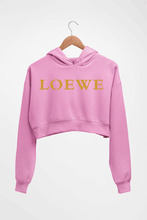 Load image into Gallery viewer, Loewe Crop HOODIE FOR WOMEN-Light Baby Pink-Ektarfa.online

