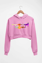 Load image into Gallery viewer, Trumpet Crop HOODIE FOR WOMEN-Light Baby Pink-Ektarfa.online
