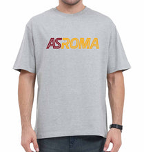 Load image into Gallery viewer, A.S. Roma Oversized T-Shirt for Men-Grey-Ektarfa.online
