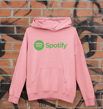 Load image into Gallery viewer, Spotify Unisex Hoodie for Men/Women-Light Baby Pink-Ektarfa.online
