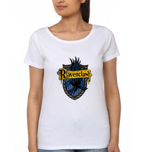 Load image into Gallery viewer, Ravenclaw Harry Potter T-Shirt for Women-White-Ektarfa.online
