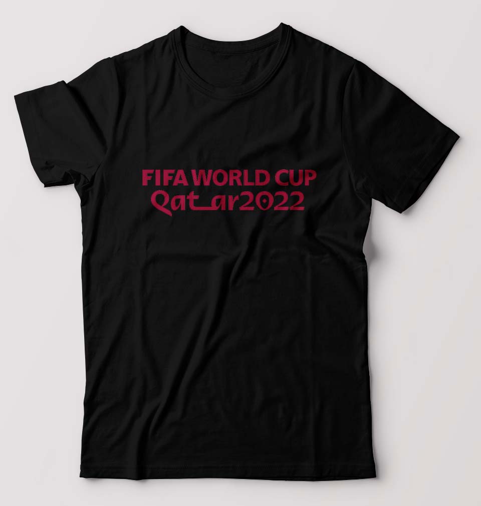 FIFA World Cup Qatar 2022 T-Shirt for Men-Black-Ektarfa.online