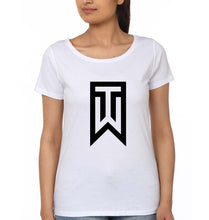 Load image into Gallery viewer, Tiger Woods Golf T-Shirt for Women-White-Ektarfa.online
