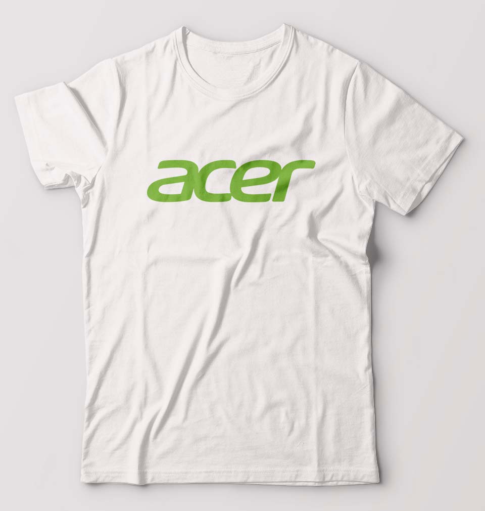 Acer T-Shirt for Men-White-Ektarfa.online