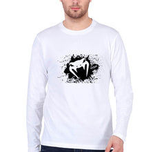 Load image into Gallery viewer, UFC Venum Full Sleeves T-Shirt for Men-White-Ektarfa.online
