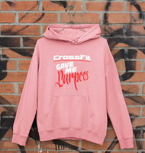 Load image into Gallery viewer, CrossFit Gym Burpees Unisex Hoodie for Men/Women-Light Pink-Ektarfa.online
