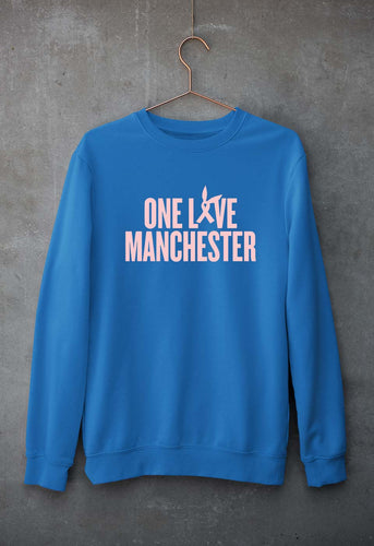 Ariana Grande Unisex Sweatshirt for Men/Women-Royal Blue-Ektarfa.online