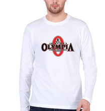 Load image into Gallery viewer, Olympia Full Sleeves T-Shirt for Men-White-Ektarfa.online
