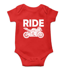 Load image into Gallery viewer, Ride Superbike Kids Romper For Baby Boy/Girl-0-5 Months(18 Inches)-Red-Ektarfa.online
