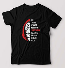 Load image into Gallery viewer, Money Heist T-Shirt for Men-Black-Ektarfa.online
