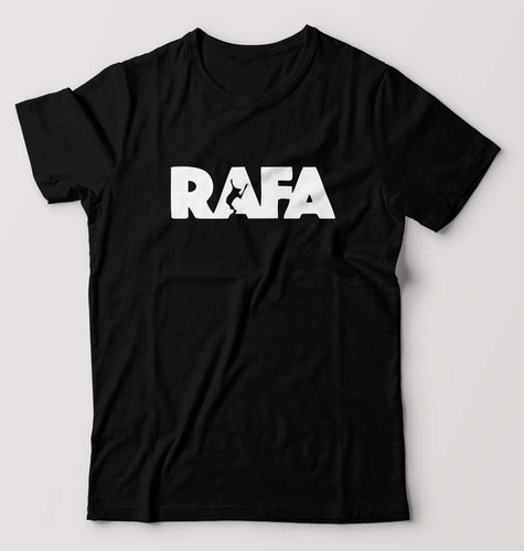 Rafael Nadal (RAFA) T-Shirt for Men-Black-Ektarfa.online