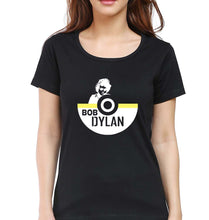 Load image into Gallery viewer, Bob Dylan T-Shirt for Women-Black-Ektarfa.online
