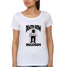 Load image into Gallery viewer, Death Row Records T-Shirt for Women-White-Ektarfa.online
