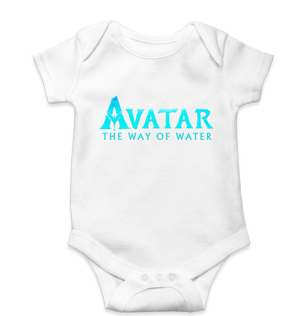 Avatar Kids Romper Kids Romper For Baby Boy/Girl-0-5 Months(18 Inches)-White-Ektarfa.online