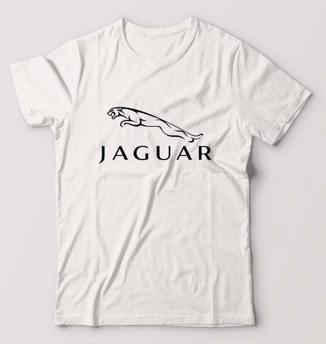 Jaguar T-Shirt for Men-White-Ektarfa.online