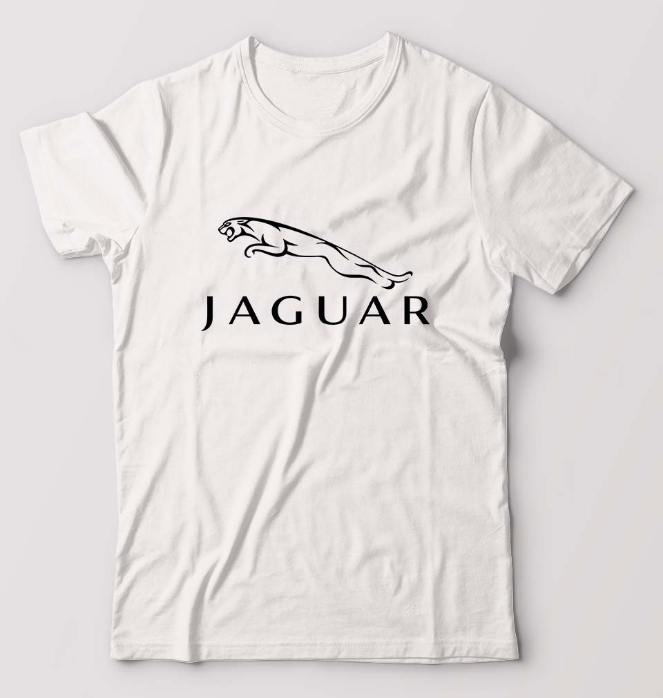 Jaguar T-Shirt for Men-White-Ektarfa.online