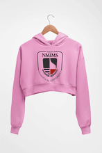 Load image into Gallery viewer, NMIMS University Crop HOODIE FOR WOMEN-Light Baby Pink-Ektarfa.online
