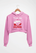 Load image into Gallery viewer, Drummer Crop HOODIE FOR WOMEN-Light Baby Pink-Ektarfa.online
