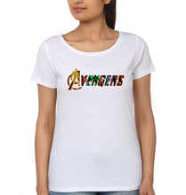 Load image into Gallery viewer, Avengers T-Shirt for Women-White-Ektarfa.online
