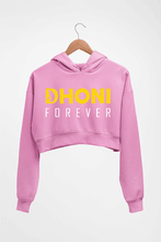 Load image into Gallery viewer, MS Dhoni (MSD) Crop HOODIE FOR WOMEN-Light Baby Pink-Ektarfa.online
