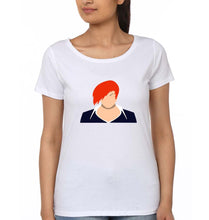 Load image into Gallery viewer, Lori yagami T-Shirt for Women-White-Ektarfa.online
