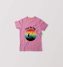 Load image into Gallery viewer, Love Dog Kids T-Shirt for Boy/Girl-Pink-Ektarfa.online
