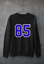 Load image into Gallery viewer, Varsity 85 Unisex Sweatshirt for Men/Women-Black-Ektarfa.online
