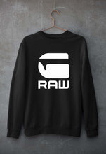 Load image into Gallery viewer, G Raw Unisex Sweatshirt for Men/Women-Black-Ektarfa.online
