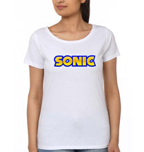Load image into Gallery viewer, Sonic T-Shirt for Women-White-Ektarfa.online
