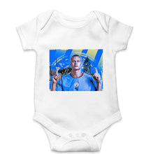 Load image into Gallery viewer, Erling Haaland Kids Romper For Baby Boy/Girl-0-5 Months(18 Inches)-White-Ektarfa.online
