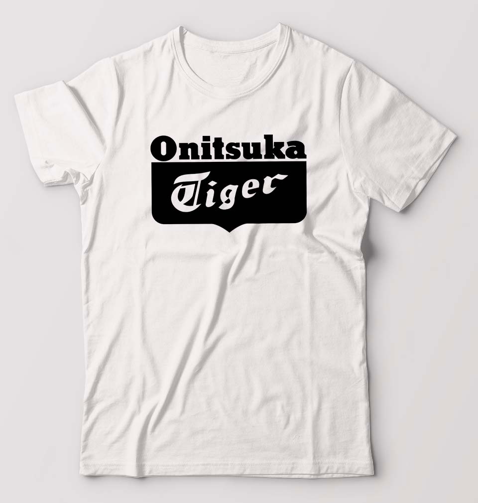 Onitsuka Tiger T-Shirt for Men-White-Ektarfa.online