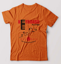 Load image into Gallery viewer, Piano Keyboard T-Shirt for Men-Orange-Ektarfa.online
