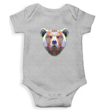 Load image into Gallery viewer, TRIANGLE_BEAR Kids Romper For Baby Boy/Girl-0-5 Months(18 Inches)-Grey-Ektarfa.online
