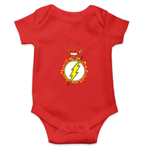 Load image into Gallery viewer, Flash Kids Romper Kids Romper For Baby Boy/Girl-0-5 Months(18 Inches)-RED-Ektarfa.online
