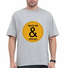 Load image into Gallery viewer, Muslim Oversized T-Shirt for Men-Grey-Ektarfa.online
