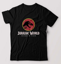 Load image into Gallery viewer, Jurassic World T-Shirt for Men-S(38 Inches)-Black-Ektarfa.online
