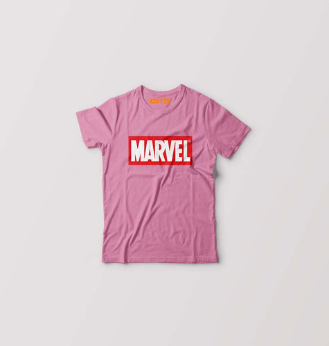 Marvel Kids T-Shirt for Boy/Girl-Pink-Ektarfa.online