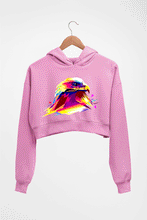 Load image into Gallery viewer, Eagle Crop HOODIE FOR WOMEN-Light Baby Pink-Ektarfa.online
