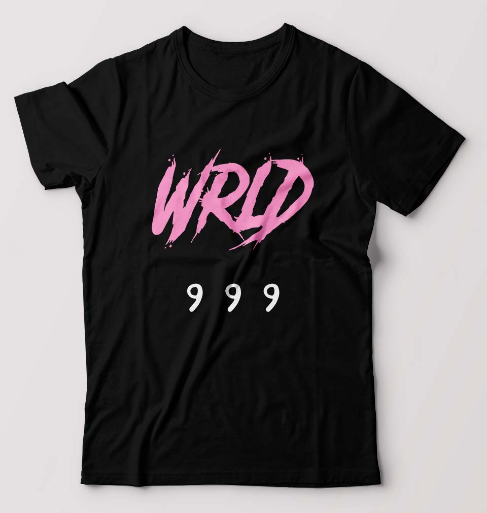 Juice WRLD 999 T-Shirt for Men-S(38 Inches)-Black-Ektarfa.online