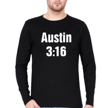 Load image into Gallery viewer, Stone Cold Steve Austin (WWE) Full Sleeves T-Shirt for Men-Black-Ektarfa.online
