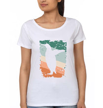 Load image into Gallery viewer, Penguin T-Shirt for Women-White-Ektarfa.online
